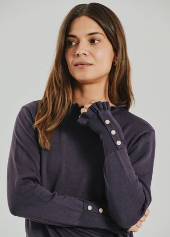 Pullover - Strik - FQkatie - Navy - FREEQUENT