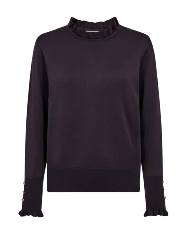 Pullover - Strik - FQkatie - Navy - FREEQUENT