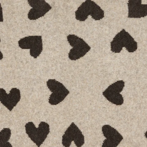 Tørklæde - Toppy - Mørkebrun/Beige - MARTA du Château
