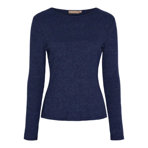 Bluse - Lunara - Navy - Marta du Château