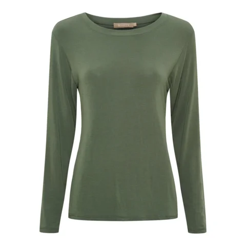 Bluse - Elissa - Armygrøn - Marta du Château