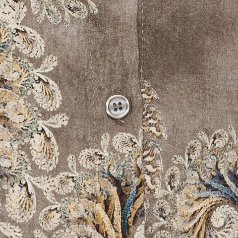 Skjorte - Mirage - Beige/Mønster - Marta du Château