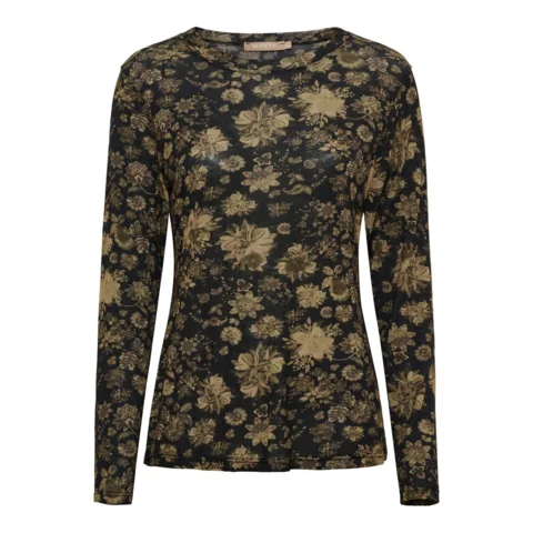 Bluse - Elissa - Brun/Sort - Marta du Château