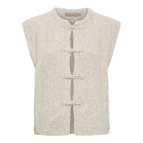 Vest - Strik - Celestia - Beige - Marta du Château