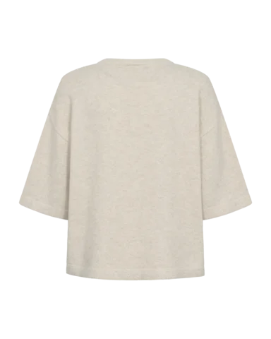 Pullover - Strik - FQGrsmanuela - Beige/Guld - FREEQUENT