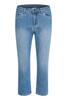 Jeans - Nico Cropped - Blue washed Demin - Kaffe
