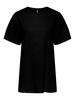 Oversized T-shirt - PCrina - Black - PIECES
