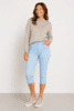 Capri Jeans  - Dora Milano - Bleached - Anna Montana