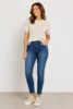 7/8 Bukser - Skinny fit - San Diego - Used Stone - Anna Montana