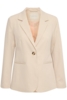 Blazer jakke - KAsakura - Antique White - Kaffe