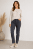 Jeans - Angelika Pull on - Grå - Anna Montana