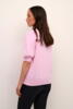 T-shirt - Strik - KAlone - Pink Mist - Kaffe