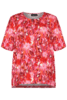 T-shirt - Mønster - Rød/Pink - Signature