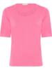 T-shirt - Basic Viscose Rhinsten - Pink - Micha