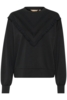 Sweatshirt - CUbess Chabrina - Black - Culture