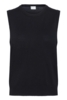 Vest - Strik - KAlizza - Black Deep - Kaffe