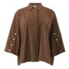 Skjortebluse - Klara - Brown - Continue