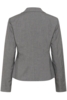 Blazer - KAellie Shaped - Grey Melange/Chalk Stripe - Kaffe