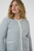 Cardigan - Strik - KCelanna - Light GreyM/Windward Structure - Kaffe Curve