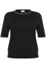 Pullover - Strik - KCcarla - Black Deep - Kaffe Curve