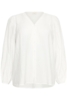Bluse - KCmirana - Chalk - Kaffe Curve