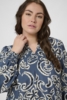 Bluse - KCmahlia - Bering Sea/White Paisley - Kaffe Curve