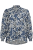 Bluse - KCmahlia - Bering Sea/White Paisley - Kaffe Curve