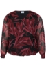 Bluse - Seya - Bordeaux - Zhenzi