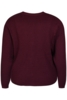 Cardigan - Strik - Kogle 996 - Bordeaux - Zhenzi