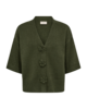 Cardigan - Strik - FQAlpi - Kombu Green - FREEQUENT