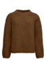 Pullover - Strik -  Kaffetid - Brown -  Lene Beier X Lind