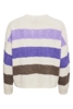 Pullover - Strik - I Haven - Lilla/Hvid - Lene Beier X Lind