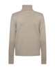 Pullover - Strik - FQKatie - Moonbeam Melange - FREEQUENT