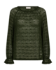 Blondebluse - FQBena - Kombu Green - FREEQUENT