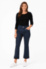 7/8 Jeans - Columbia - Navy/Leopard - Anna Montana