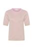 Pullover - Strik - KAlizza Narrow - Sand/Lyserød - KAFFE
