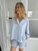 Skjorte - Klara - Light Blue - Continue