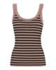 Top - ISA Stripe Dark - Rosa Antico - Tim & Simonsen