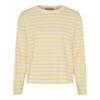 Langærmet T-shirt - Kara - Yellow - Marta du Château