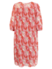 Kjole - Mønster - Koral/Rosa - Brandtex