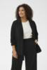 Blazer - KCpheolo 3/4 sleeve - Black Deep - KAFFE Curve