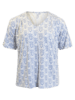 T-shirt - 219986 - Lyseblå/Hvid - CISO
