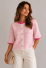 Cardigan - Strik - Susanne - Pink - MARTA du Château