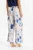 Bukser - Nicola - Blåt Mønster - IN Front