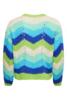 Pullover - Strik -  LBVind i Håret- Blue -  Lene Beier X Lind
