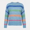 Pullover - Strik -  Petunia - Light Blue  -  Lene Beier X Lind