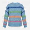 Pullover - Strik -  Petunia - Light Blue  -  Lene Beier X Lind