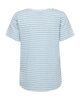 T-shirt - FQMIAN - Off-White w. Blue Bell - FREE/QUENT