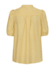 Bluse - Kort ærme - FQEbella - Gul - FREEQUENT
