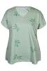 T-shirt - Alberta - Green - Zhenzi